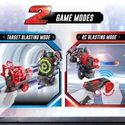 2in1 Robo Rapidfire Sesli ve Işıklı USB Şarjlı Uzaktan Kumandalı Robot - 4