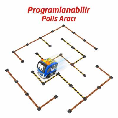 Silverlit Tooko Programlanabilen Polis Aracı ve Oyun Seti Sıl81471 - 6