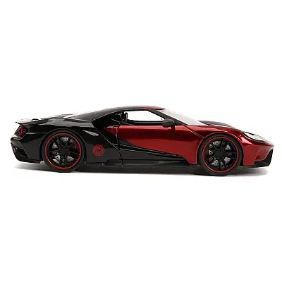 Jada Spiderman Marvel Miles Morales 2017 Ford GT 1:24 9331190314R00 - 2