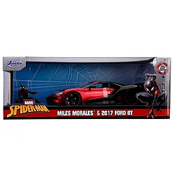 Jada Spiderman Marvel Miles Morales 2017 Ford GT 1:24 9331190314R00 - 4