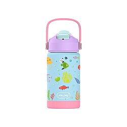 Sipnjoy Flipsip Çocuk Termosu Pipetli Suluk (360 ml) - Ocean Whisper - Sipnjoy