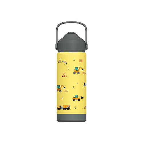 SipnJoy FlipSip Çocuk Su Termosu (550 ml) - Builder Buddy - 2