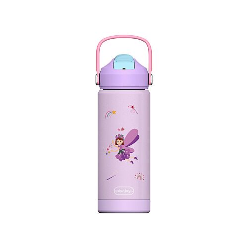 SipnJoy FlipSip Çocuk Su Termosu (550 ml) - Fairy Sparkle - 1