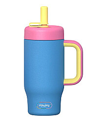 Sipnjoy Handlehug Tumbler Termos Pipetli Suluk (550 ml) - Lacivert - Sipnjoy