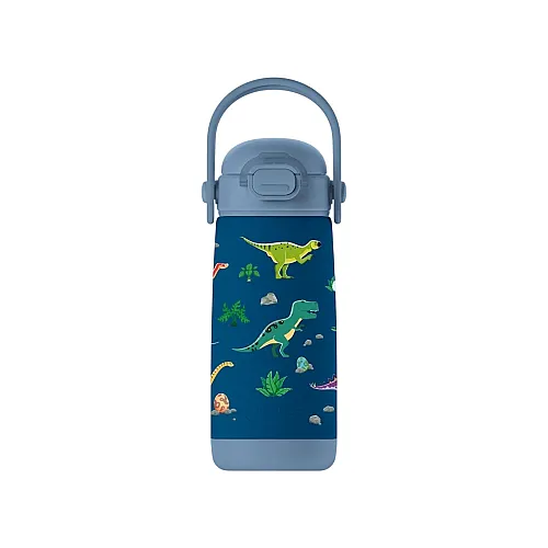 SipnJoy SipSquad Plus Çocuk Su Termosu (480 ml) - Dino Roar - 1