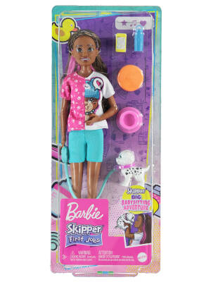 Barbie Skipper Köpek Bakıcısı Bebek Ve Aksesuarları - HKD77 - 1