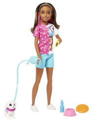 Barbie Skipper Köpek Bakıcısı Bebek Ve Aksesuarları - HKD77 - 2