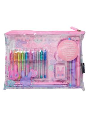 Smiggle All Stars A5 Essentials Kalemli Kırtasiye Hediye Seti Pink 482271 - 2