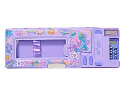 Smiggle All Stars Açılır Kalem Kutusu Leylak 456111 - 1