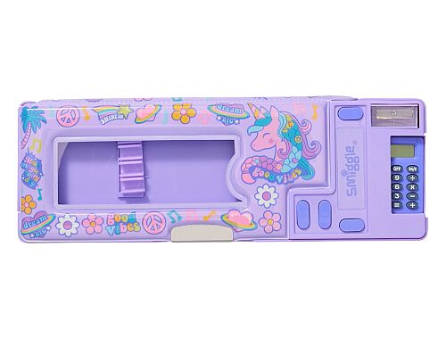 Smiggle All Stars Açılır Kalem Kutusu Leylak 456111 - 1