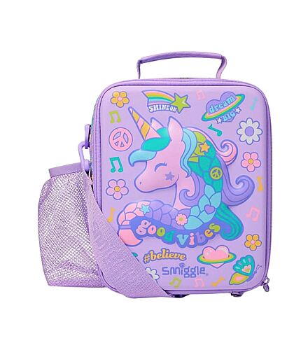Smiggle All Stars Askılı Sert Beslenme Çantası Leylak 456166 - 1