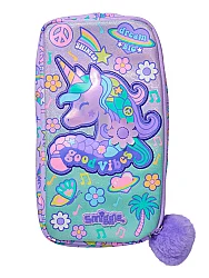 Smiggle All Stars Karakter Cepli Kalem Kutusu Leylak 456171 - Smiggle