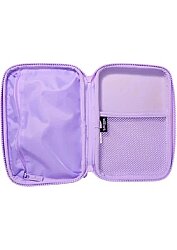 Smiggle All Stars Sert Kapaklı Çift Bölmeli Kalem Kutusu Leylak 456167 - 3