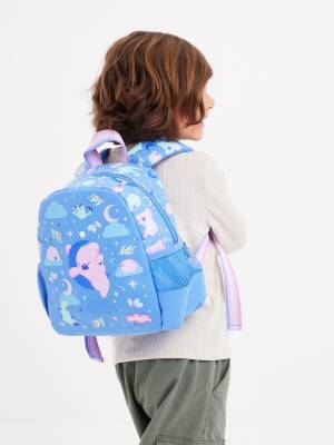 Smiggle Big Dreams Teeny Tiny Kız Çocuk Sırt Çantası Mavi 455058 - 5
