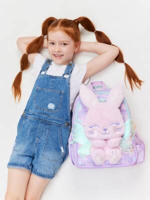 Smiggle Blast Off Junior Okul Çantası Lila 452709 - 4