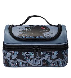 Smiggle Bright Eyes Çift Katlı Beslenme Çantası Gri 457459 - Smiggle