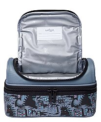 Smiggle Bright Eyes Çift Katlı Beslenme Çantası Gri 457459 - 2