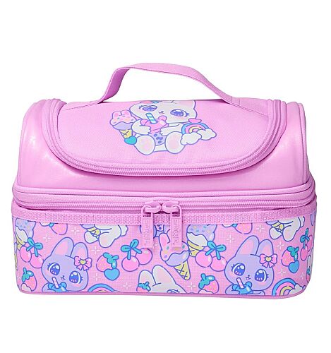 Smiggle Bright Eyes Çift Katlı Beslenme Çantası Pembe 457459 - 1