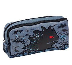 Smiggle Bright Eyes Karakter Cepli Kalem Kutusu Gri 457541 - 1