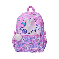 Smiggle Bright Eyes Klasik Sırt Çantası Pembe 457587 - Smiggle
