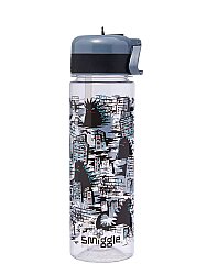 Smiggle Bright Eyes Plastik Suluk 650 ml Gri 457627 - 2