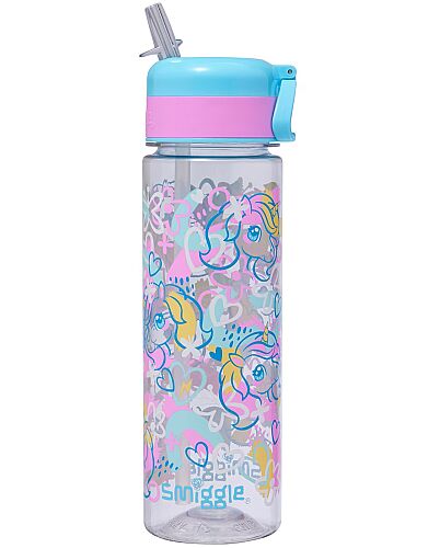 Smiggle Bright Eyes Plastik Suluk 650 ml Mint 457627 - 1