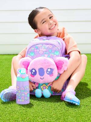 Smiggle Curious Junior Character Backpack Lilac 456717 - 4
