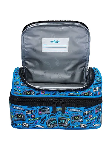 Smiggle Eclipse Çift Katlı Beslenme Çantası Koyu Lacivert 456588 - 2