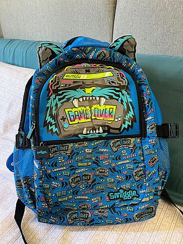 Smiggle Eclipse Klasik Sırt Çantası Koyu Lacivert 456592 - 2