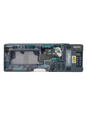 Smiggle Epic Adventures Pop Out Pencil Case Grey 452704 - 1