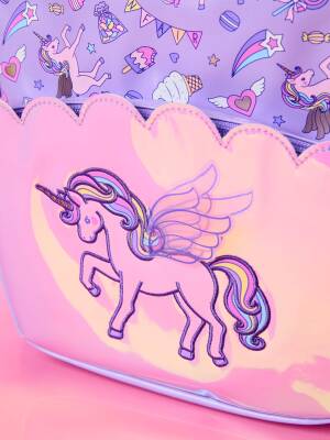 Smiggle Fun Fair Classic Sırt Çantası Lila 455729 - 5
