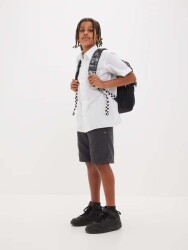 Smiggle Limitless Classic Attach Sırt Çantası Siyah/Gri 455348 - 5