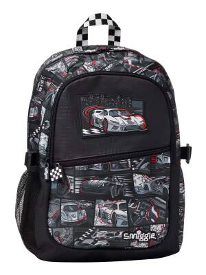 Smiggle Limitless Classic Attach Sırt Çantası Siyah/Gri 455348 - 1