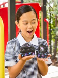 Smiggle Limitless Miniçanta Anahtarlık Siyah 455611 - 3