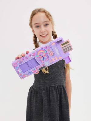 Smiggle Limitless Pop Out Kalem Kutusu Lila 455628 - 1