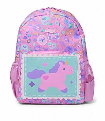 Smiggle Little Journeys Junior Kapüşonlu Karakter Sırt Çantası Pembe 458340 - 1