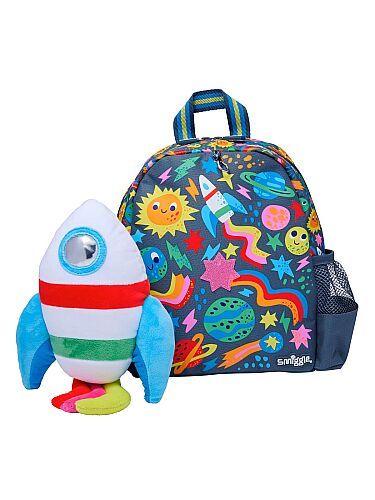Smiggle Little Journeys Junior Mini Sırt Çantası Gri 458366 - 2