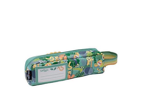 Smiggle Little Journeys Mini Karakter Kalem Kutusu Yeşil 458198 - 2