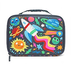 Smiggle Little Journeys Mini Kare Beslenme Çantası Gri 458129 - Smiggle