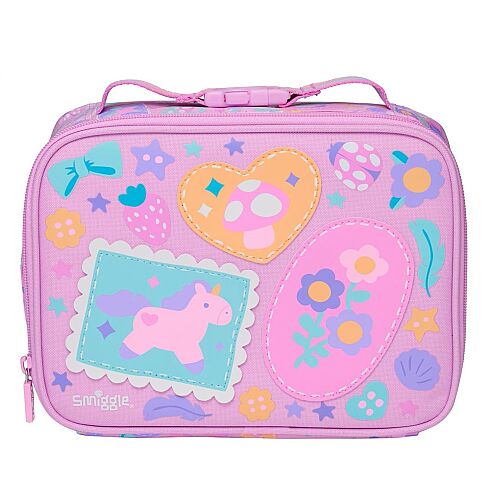 Smiggle Little Journeys Mini Kare Beslenme Çantası Pembe 458129 - 1