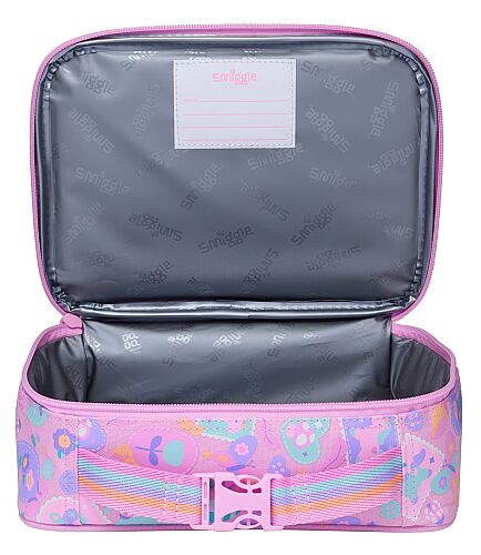 Smiggle Little Journeys Mini Kare Beslenme Çantası Pembe 458129 - 2