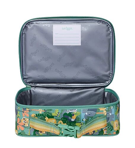 Smiggle Little Journeys Mini Kare Beslenme Çantası Yeşil 458129 - 2