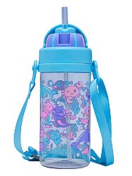 Smiggle Little Journeys Mini Plastik Suluk 400 ml Aqua 458385 - Smiggle