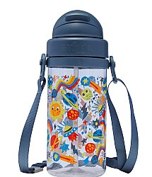 Smiggle Little Journeys Mini Plastik Suluk 400 ml Gri 458385 - 2