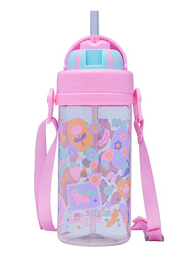 Smiggle Little Journeys Mini Plastik Suluk 400 ml Pembe 458385 - 1