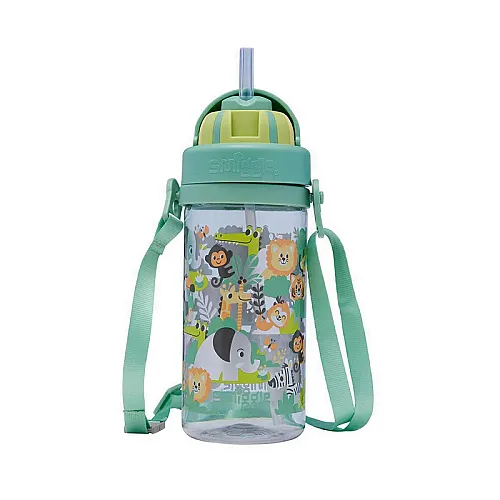 Smiggle Little Journeys Mini Plastik Suluk 400 ml Yeşil 458385 - 1