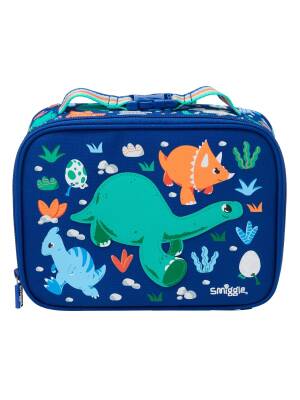 Smiggle Out &About Junior Minik Kare Dinozor Desenli Beslenme Çantası 456742 - 1