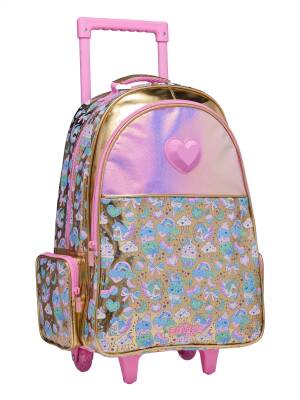 Smiggle Radiant Işıklı Tekerlekli Çekçekli Kız Çocuk Sırt Çantası 456898 - 2