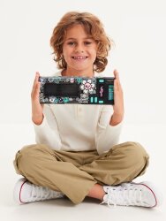 Smiggle Trailblazer Pop Out Otomatik Kalem Kutusu – Hesap Makinesi ve Gizli Bölmeli 457063 - 4
