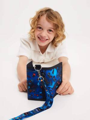 Smiggle Wonder World Askılı Cüzdan Lacivert 444554 - 3